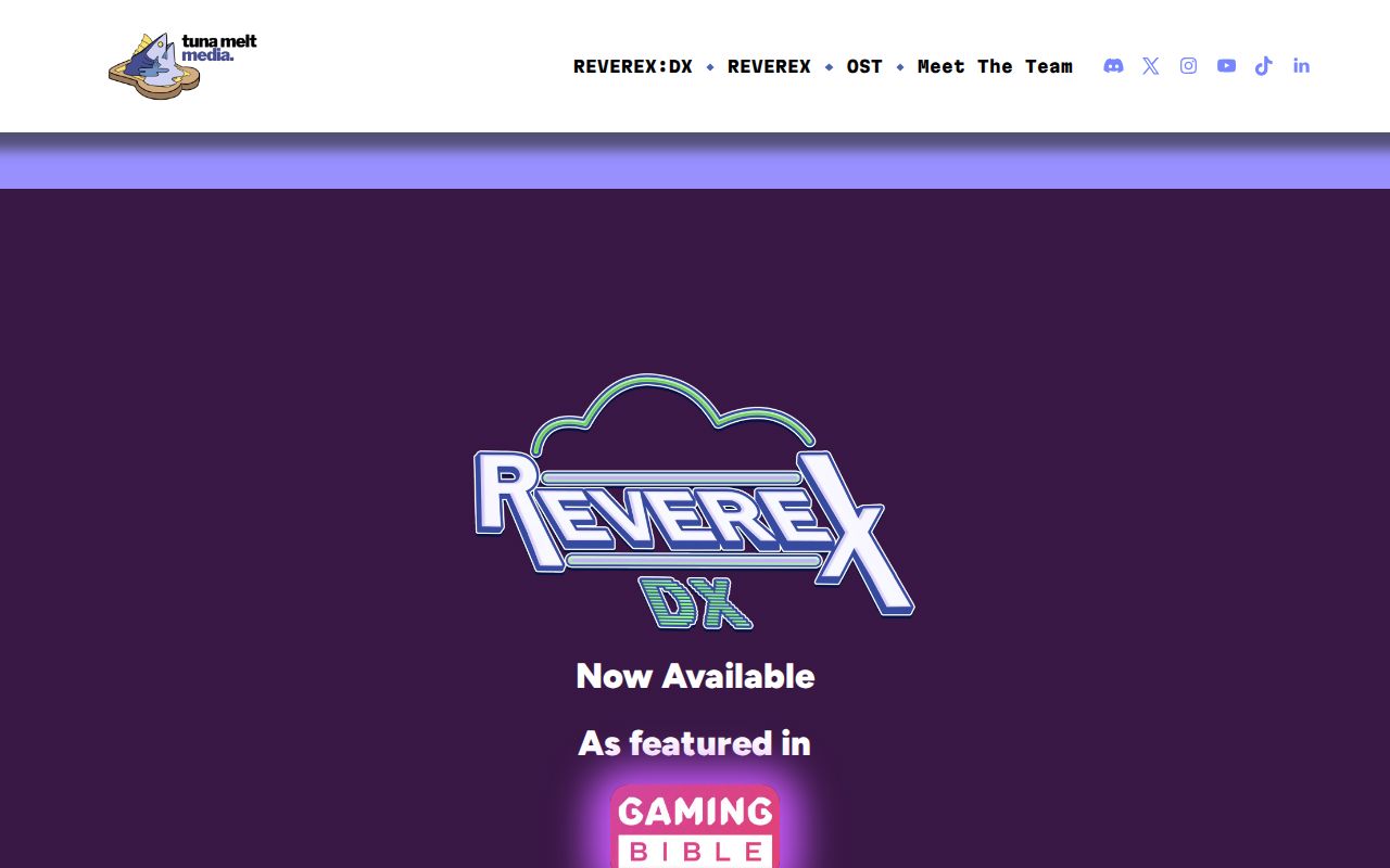 Tuna Melt Media | Play REVEREX:DX!